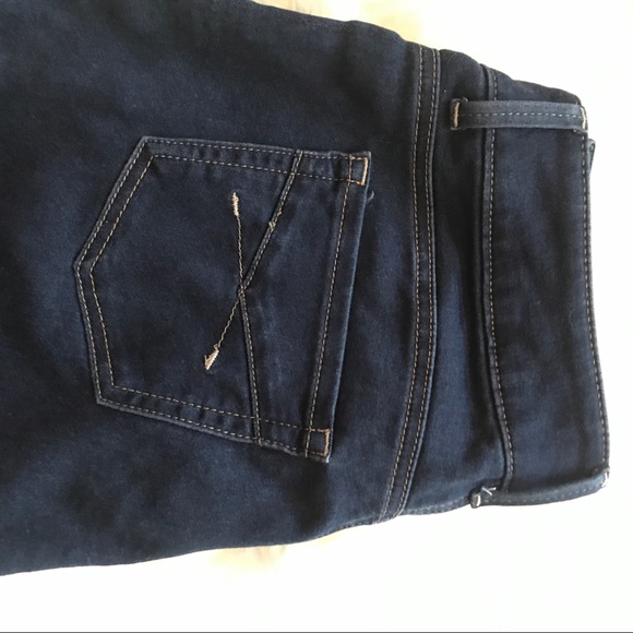 Riders by Lee Navy Blue Midrise Skinny Size 8 - Picture 5 of 6